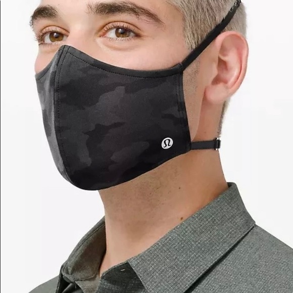 Lululemon Double Strap Face Mask Hgdp (bla… - Picture 2 of 3